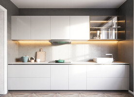 厨房直播背景墙