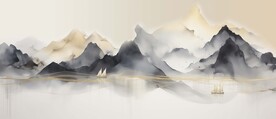 办公室山水画