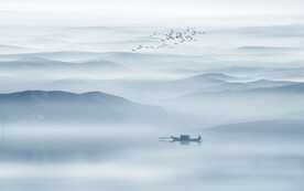 水墨山水画