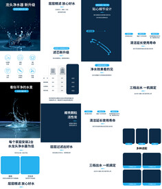 直饮净水器纯净水机详情页产品描