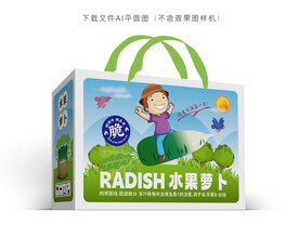 水果萝卜彩盒