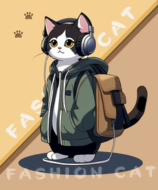 卡通猫