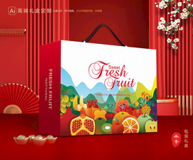 水果包装 鲜果礼盒