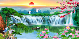山水风景画