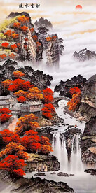 国画山水