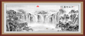 国画山水