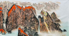 国画江山如画