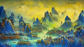千里江山图