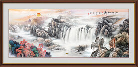 国画山水画