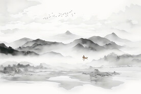 山水画