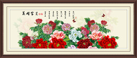 花开富贵牡丹花
