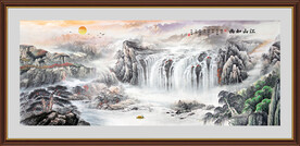 山水风景画