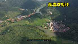 航拍农村美景