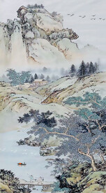 国画山水画
