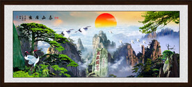 泰山日出五岳独尊