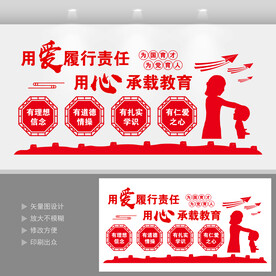 教师办公室文化墙