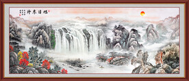 中国画山水