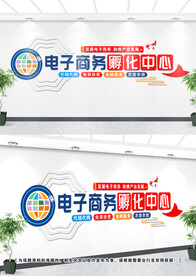 电商文化墙