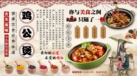 鸡公煲背景墙