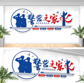 警营之家文化墙