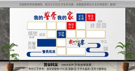 警察照片墙
