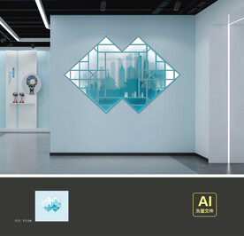 形象墙 现代展厅