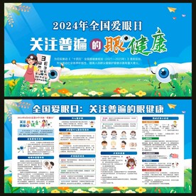 2024年全国爱眼日宣传栏