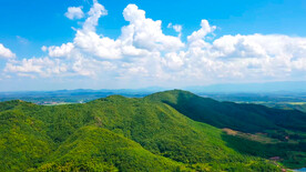 大山村落航拍