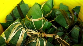 粽子扎成捆
