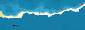 水墨山河
