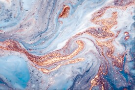 鎏金大理石连纹背景装饰画