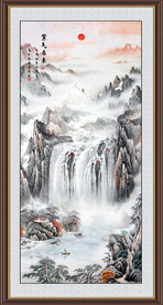 玄关山水画