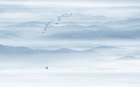 意境水墨山水画