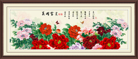 花开富贵牡丹图