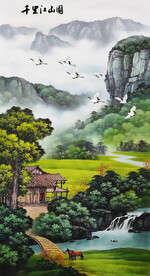 千里江山图
