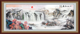 国画山水画