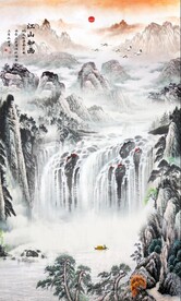 山水国画
