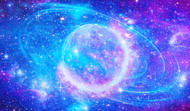 蓝色星空软膜