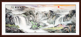 国画山水