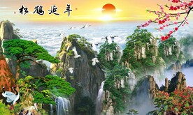 黄山迎客松