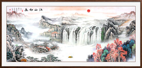 国画山水