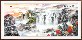 山水风景画