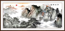 黄山日出