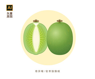 奇异莓插画