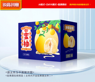 柚子包装 蜜柚礼盒
