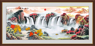 山水国画