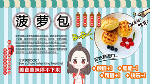 菠萝包背景墙