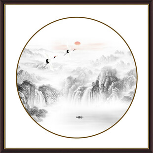 新中式水墨画