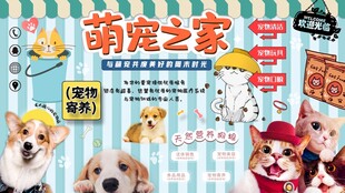宠物之家背景墙