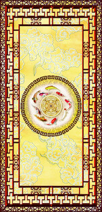 中式吊顶花纹